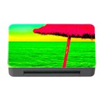 Pop Art Beach Umbrella Memory Card Reader with CF Front