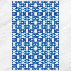 Blue White  Abstract Pattern Canvas 20  X 30  by BrightVibesDesign