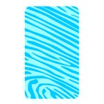 Pattern Texture Blue Memory Card Reader (Rectangular) Front