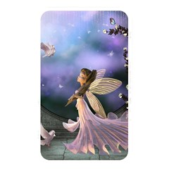 Little Fairy With Dove Memory Card Reader (rectangular) by FantasyWorld7