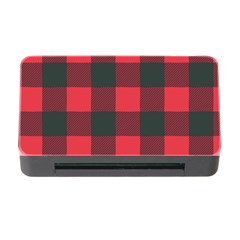 Canadian Lumberjack Red And Black Plaid Canada Memory Card Reader With Cf by Quebec