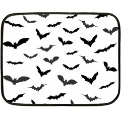 Bats Pattern Fleece Blanket (mini) by Sobalvarro