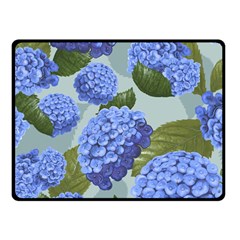 Hydrangea  Fleece Blanket (small) by Sobalvarro