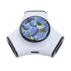 Hydrangea  3-port Usb Hub by Sobalvarro