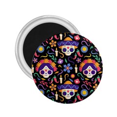 Dia De Los Muertos 2 25  Magnets by Sobalvarro