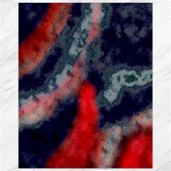 Dégradé Bleu Foncé/rouge Canvas 16  X 20 