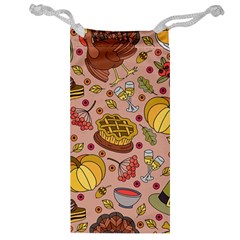 Thanksgiving Pattern Jewelry Bag by Sobalvarro
