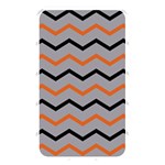 Basketball Thin Chevron Memory Card Reader (Rectangular) Front