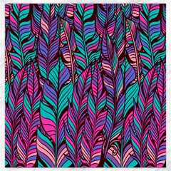 Boho Chic Pattern Canvas 16  X 16  by designsbymallika