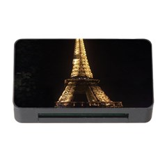 Tour Eiffel Paris Nuit Memory Card Reader With Cf by kcreatif