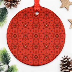 Tiling Zip A Dee Doo Dah+designs+red+color+by+code+listing+1 8 [converted] Ornament (round) by deformigo