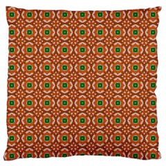 Df Tana Regency Large Flano Cushion Case (two Sides) by deformigo