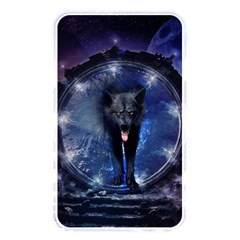 Awesome Wolf In The Gate Memory Card Reader (rectangular) by FantasyWorld7