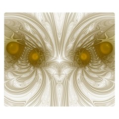 Fractal Fantasy Background Pattern Double Sided Flano Blanket (small)  by Wegoenart
