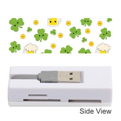 St Patricks Day Memory Card Reader (stick) by Valentinaart