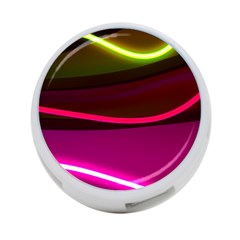 Neon Wonder 4-port Usb Hub (two Sides) by essentialimage