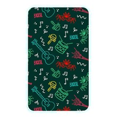 Guitars Musical Notes Seamless Carnival Pattern Memory Card Reader (rectangular) by Vaneshart