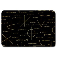 Abstract Math Pattern Large Doormat  by Vaneshart