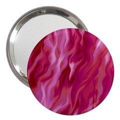 Lesbian Pride Abstract Smokey Shapes 3  Handbag Mirrors by VernenInk