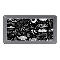 Vector-set-sketch-drawn-with-space Memory Card Reader (mini) by Vaneshart