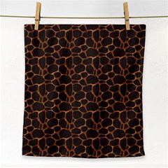 Animal Skin - Panther Or Giraffe - Africa And Savanna Face Towel by DinzDas