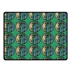 Bamboo Trees - The Asian Forest - Woods Of Asia Double Sided Fleece Blanket (small)  by DinzDas