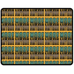 More Nature - Nature Is Important For Humans - Save Nature Fleece Blanket (medium)  by DinzDas