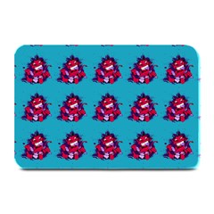 Little Devil Baby - Cute And Evil Baby Demon Plate Mats by DinzDas