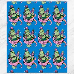 Monster And Cute Monsters Fight With Snake And Cyclops Canvas 8  X 10  by DinzDas