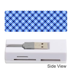 Retro Style Pattern, Scottish Tartan, Buffalo Plaid Theme Memory Card Reader (stick) by Casemiro