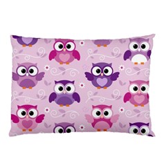 Seamless Cute Colourfull Owl Kids Pattern Pillow Case (two Sides) by Amaryn4rt