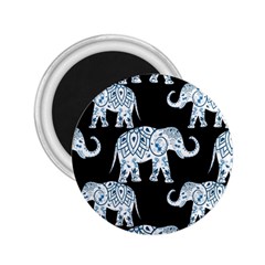 Elephant-pattern-background 2 25  Magnets by Sobalvarro