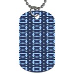 Geometry blocks Dog Tag (Two Sides) Back