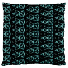 Digital Traingles Large Cushion Case (one Side) by Sparkle