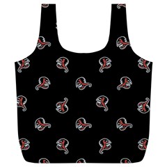 Ugly Monster Fish Motif Print Pattern Full Print Recycle Bag (xl) by dflcprintsclothing