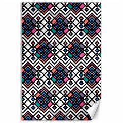 Boho Geometric Canvas 20  X 30  by tmsartbazaar