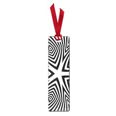 Abstract Zebra Stripes Pattern Small Book Marks by SpinnyChairDesigns