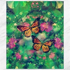 Watercolor Monarch Butterflies Canvas 20  X 24 