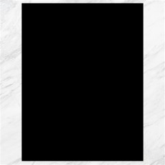 Plain Black Solid Color Canvas 18  X 24  by FlagGallery