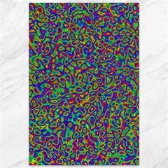 Abstract Rainbow Marble Camouflage Canvas 12  X 18  by SpinnyChairDesigns