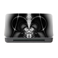 Abstract Black And White Art Memory Card Reader With Cf by SpinnyChairDesigns