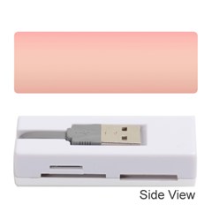 Pink Blush Gradient Ombre Colors Memory Card Reader (stick) by SpinnyChairDesigns