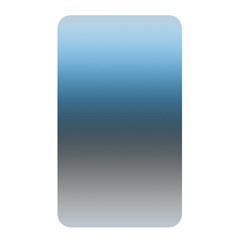 Sky Blue And Grey Color Gradient Ombre Memory Card Reader (rectangular) by SpinnyChairDesigns