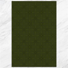 Army Green Color Polka Dots Canvas 20  X 30  by SpinnyChairDesigns