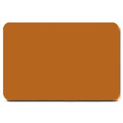 True Light Brown Color Large Doormat  by SpinnyChairDesigns