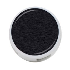 Black Color Texture 4-port Usb Hub (two Sides) by SpinnyChairDesigns