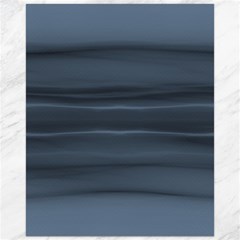 Faded Denim Blue Grey Ombre Canvas 16  X 20  by SpinnyChairDesigns