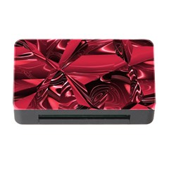 Candy Apple Crimson Red Memory Card Reader With Cf by SpinnyChairDesigns