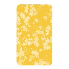 Saffron Yellow Floral Print Memory Card Reader (rectangular) by SpinnyChairDesigns