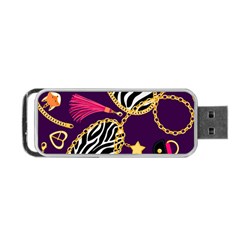 Chain Pattern  Portable Usb Flash (two Sides)